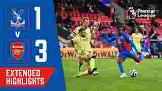 Crystal Palace 1-3 Arsenal | Extended Highlights