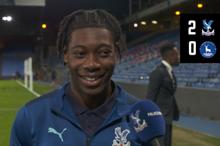 Tayo Adaramola is a happy man after making his senior debut