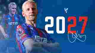 Will Hughes signs new Crystal Palace contract