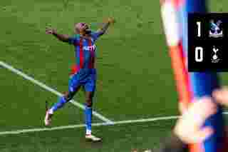 Two-minute highlights: Crystal Palace 1-0 Tottenham Hotspur