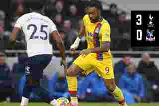 Match Action: Tottenham Hotspur 3-0 Crystal Palace