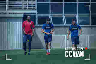Vieira's squad prep continues | CCTV