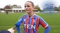 Aimee praises the team on first home win