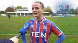 Aimee praises the team on first home win