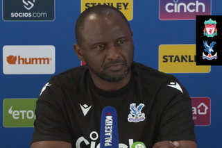 Watch Vieira's pre-Liverpool press conference