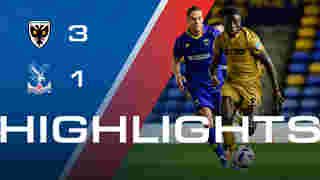 U21 Match Highlights | AFC Wimbledon 3-1 Crystal Palace