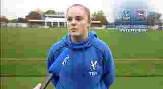 Emma Watson on her first Palace goal