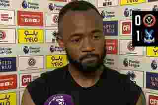 Jordan Ayew's reaction to opening day win