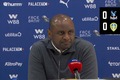 Patrick Vieira speaks to the press after the 0-0 draw to Leeds