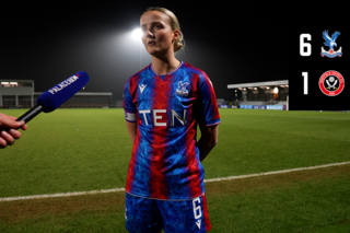 Aimee reacts to big win against Sheffield United