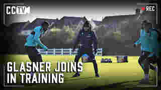 Manager joins in training | CCTV
