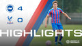 U18 Match Highlights | Brighton & Hove Albion 4-0 Crystal Palace