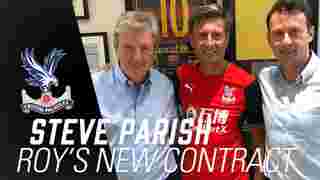Steve Parish on Roy's new contract