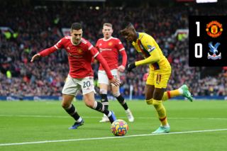 Match Action: Manchester United 1-0 Crystal Palace