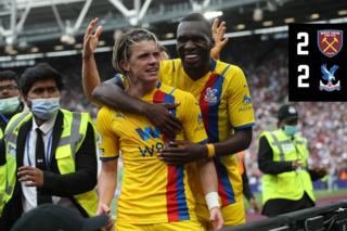 Extended highlights: West Ham 2-2 Crystal Palace