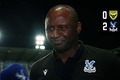 Patrick Vieira talks second round victory and Rodney's performance 