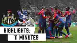 Newcastle 0-1 Crystal Palace | 11 Minute Highlights