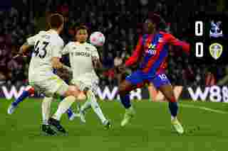Match Action: Crystal Palace 0-0 Leeds United