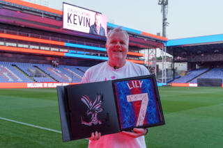 Kevin Day talks to Palace TV after Lily Foundation Walk