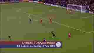 Classic Palace Liverpool 0-2 Palace, FA Cup Replay, 2003.