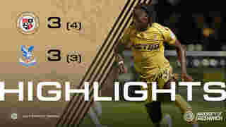 U21 Match Highlights | Bromley 3-3 Crystal Palace (4-3 on Penalties)