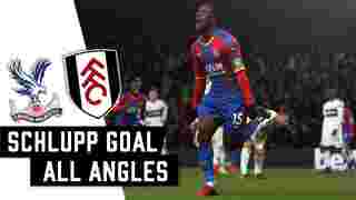 Jeffrey Schlupp v Fulham | All Angles