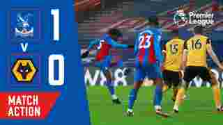 Crystal Palace 1-0 Wolves | Match Action