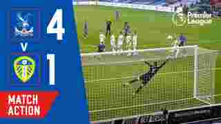Crystal Palace 4-1 Leeds United | Match Action