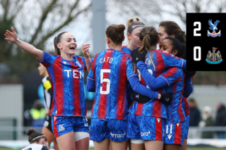 Women's FA Cup highlights: Palace 2-0 Newcastle United