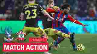 Crystal Palace 0-2 Southampton | 2 Minute Highlights