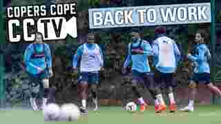 CPFC Return to Premier League Training | CCTV