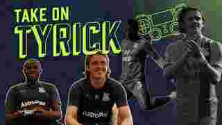 Conor Gallagher plays FIFA 22 V Tyrick Mitchell | Take on Tyrick