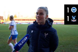 Cato reacts to draw against Brighton 