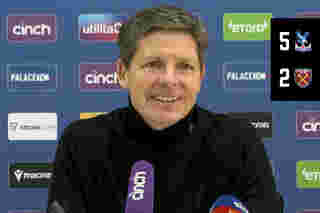 Post-match Press Conference: West ham (H)