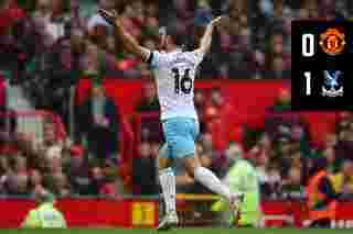 Match Action: Man Utd 0-1 Crystal Palace