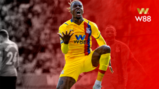 Wilfried Zaha wins W88 Player of the Month for April
