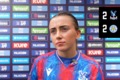 Abbie Larkin reacts to draw at home