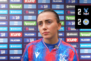 Abbie Larkin reacts to draw at home