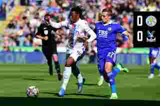 Match Action: Leicester City 0-0 Crystal Palace