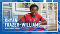 Khyan Frazer-Williams signs for Palace Academy