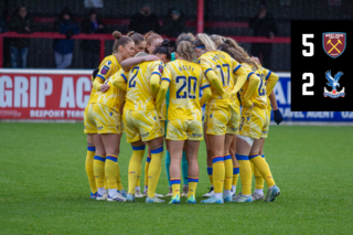WSL Highlights: West Ham 5 - 2 Crystal Palace
