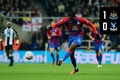 Match Action: Newcastle United 1-0 Crystal Palace