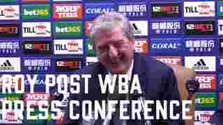 Roy Hodgson | WBA Press Conference