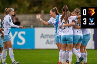 Women's Highlights: Watford 0-3 Crystal Palace