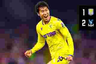 Match Action: Aston Villa 1-2 Crystal Palace | EFL Cup