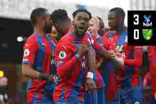 Extended Highlights: Crystal Palace 3-0 Norwich City