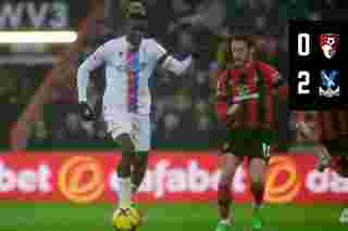 Extended Highlights: Bournemouth 0-2 Crystal Palace