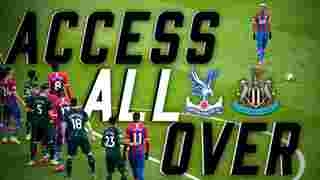INCREDIBLE VAN AANHOLT FREE-KICK | Access All Over Newcastle United