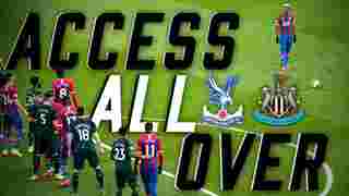INCREDIBLE VAN AANHOLT FREE-KICK | Access All Over Newcastle United