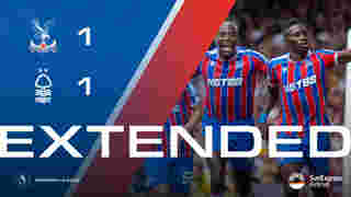 Extended Highlights: Crystal Palace 1-1 Nottingham Forest | Palace TV+